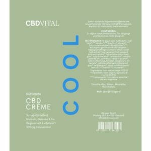 CBD Vital COOL Etikett - Edelhanf - Ihr Premium CBD Shop
