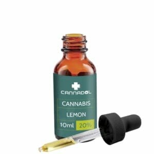 Cannadol Lemon 20 Dropper min 10 - Edelhanf - Ihr Premium CBD Shop