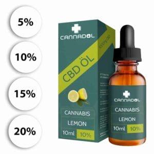 Cannadol Lemon CBD Oel 1 - Edelhanf - Ihr Premium CBD Shop