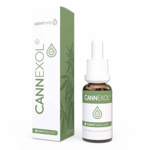 Cannhelp Cannexol 25 % CBD Öl - hochdosiertes Hanföl CBD Tropfen 10ml