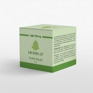 Herbliz pure balm 750mg cbd verpackung 3 13 - Edelhanf - Ihr Premium CBD Shop