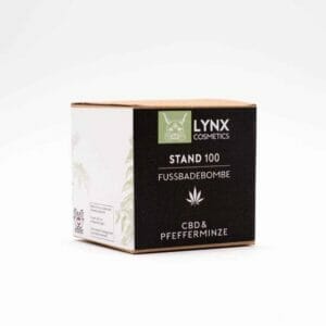 Lynx Cosmetics Fussbadebombe 100mg cbd seitlich 3 12 - Edelhanf - Ihr Premium CBD Shop