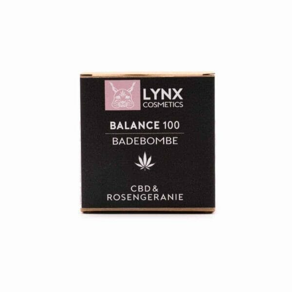 Lynx cosmetics Badebombe Balance 100mg cbd 4 19 - Edelhanf - Ihr Premium CBD Shop