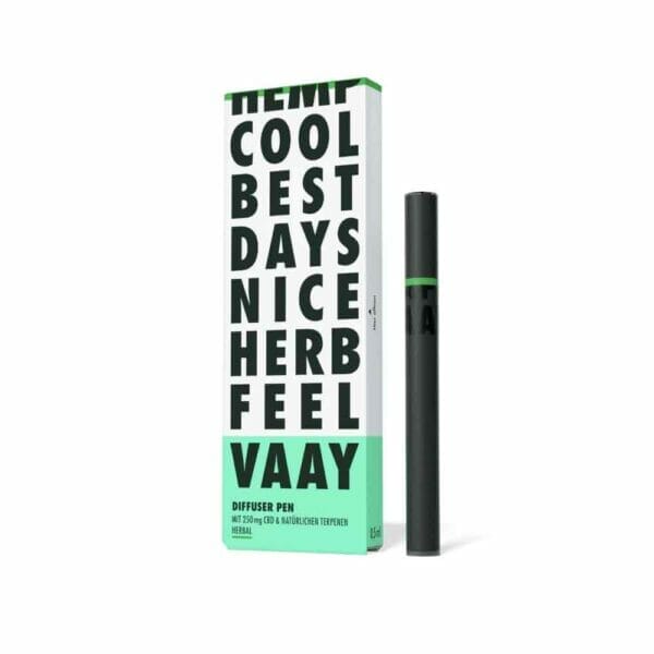 Vaay diffuser pen herbal verpackung mit pen 3 12 - Edelhanf - Ihr Premium CBD Shop