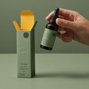 Alternative view of BioBloom CBD Öl 10 % - BIO Hanföl CBD Tropfen 10ml 30ml