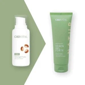 CBD VITAL Venengel Forte - tonisierend  kühlendes CBD Gel für Venen 250 mg 100ml