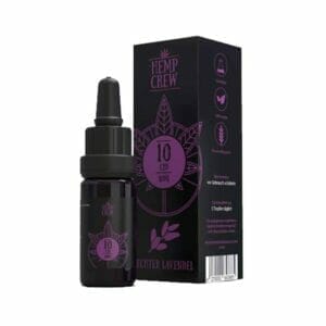 Alternative view of HempCrew CBD Öl 10 % 10ml - Aroma Vanille Zitrone Minze Lavendel