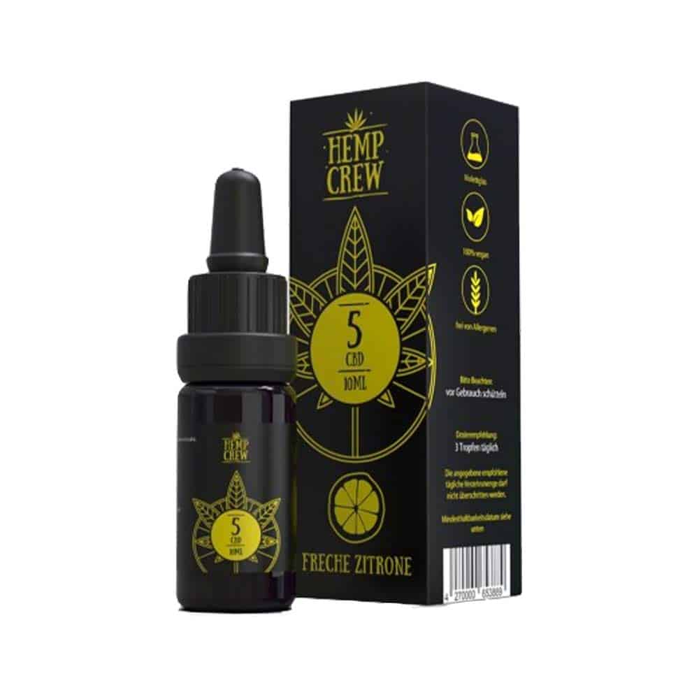HempCrew CBD Öl 5 % 10ml - Aroma Hanf Lavendel Minze Zitrone Vanille - hempcrew cbd oel 5 freche zitrone 4 21 HempCrew CBD Öl 5 % 10ml - Aroma Hanf Lavendel Minze Zitrone Vanille – Bild 6