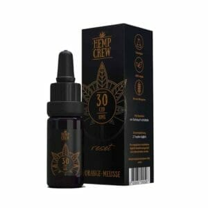 HempCrew 30 CBD oel Orange melisse - Edelhanf - Ihr Premium CBD Shop