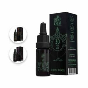 HempCrew CBD Öl 30% 10ml – in verschiedenen Geschmacksrichtungen.