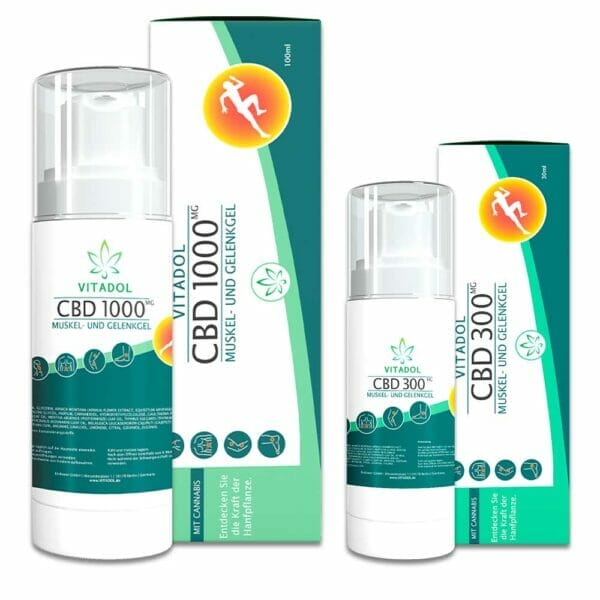 Vitadol Muskel Gelenk gel - Edelhanf - Ihr Premium CBD Shop