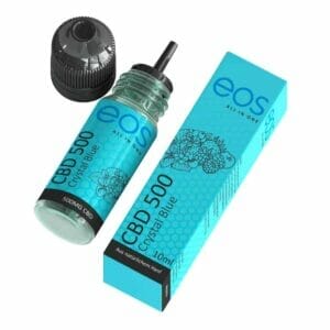 eos CBD Liquid 500mg - nach Wahl - eos crystal blue 500mg cbd eLiquid liegend eos crystal blue 500mg cbd eLiquid liegend - Edelhanf - Ihr Premium CBD Shop