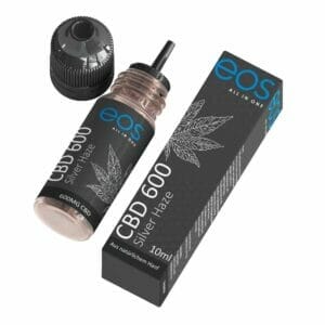 eos Silver Haze CBD Liquid 600mg 10 ml - eos silver hanze 600mg cbd eLiquid liegend eos silver hanze 600mg cbd eLiquid liegend - Edelhanf - Ihr Premium CBD Shop