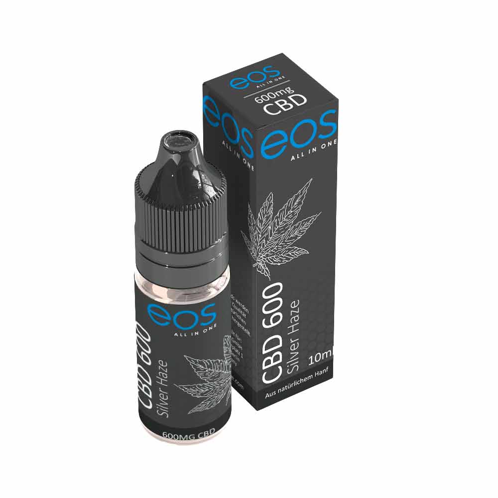 eos Silver Haze CBD Liquid 600mg 10 ml - eos silver haze 600mg cbd eLiquid Ansicht oben eos Silver Haze CBD Liquid 600mg 10 ml – Bild 3