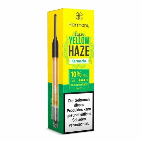 Harmony CBD Liquid yellow haze - Edelhanf - Ihr Premium CBD Shop
