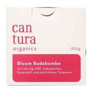 Badekugel Cantura Bloom Verpackung - Edelhanf - Ihr Premium CBD Shop