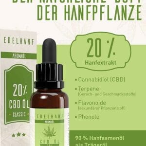 3x Edelhanf CBD Öl 20% 10ml - Edelhanf 20ED Highlight Edelhanf 20ED Highlight - Edelhanf - Ihr Premium CBD Shop