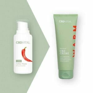 Alternative view of CBD VITAL wärmende Creme BIO CBD Gel 500mg