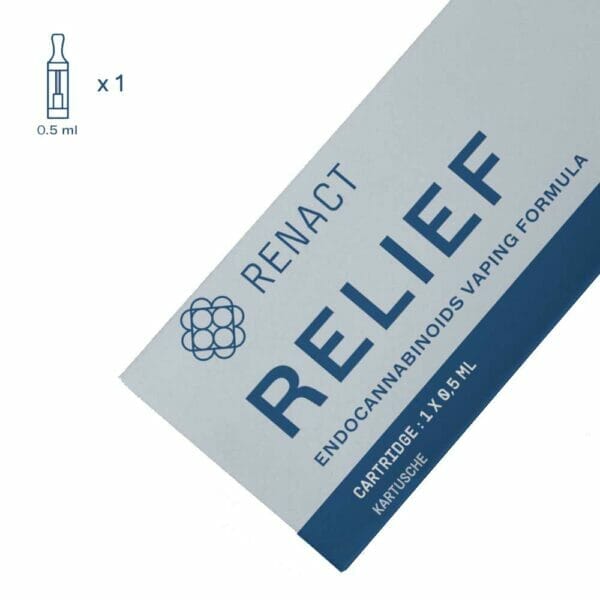 Renact Relief Kartusche - Edelhanf - Ihr Premium CBD Shop