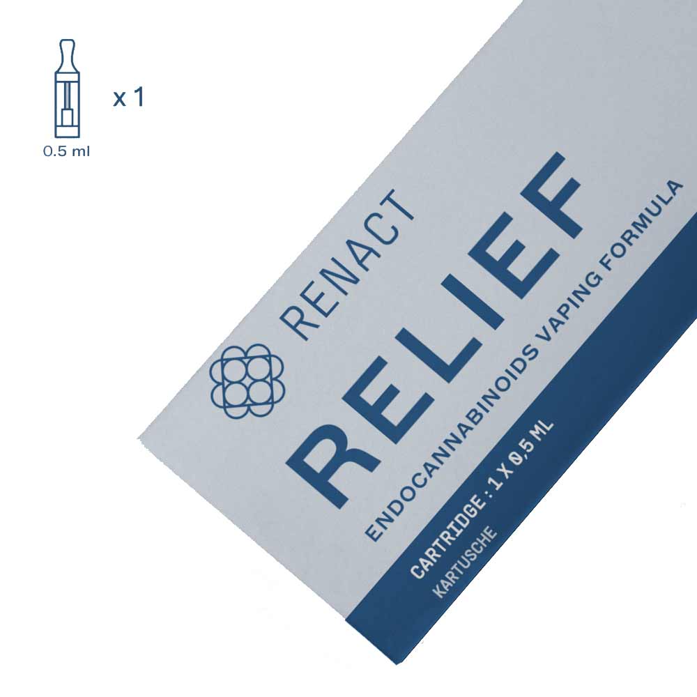 Renact Relief Kartusche - Edelhanf - Ihr Premium CBD Shop