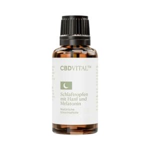 CBD VITAL Hanf und Melatonin Schlaftropfen - CBD Vital Schlaftropfen Flasche CBD Vital Schlaftropfen Flasche - Edelhanf - Ihr Premium CBD Shop