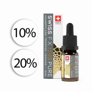 Swiss FX Pure CBD Öl 10% 20% THC frei – 10ml
