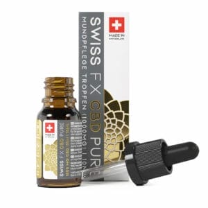 Swiss FX Pure CBD Öl 10% 20% THC frei – 10ml - Swiss Fx Pure 10 CBD Open pipette Swiss Fx Pure 10 CBD Open pipette - Edelhanf - Ihr Premium CBD Shop