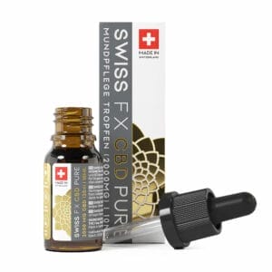 Alternative view of Swiss FX Pure CBD Öl 10% 20% THC frei – 10ml