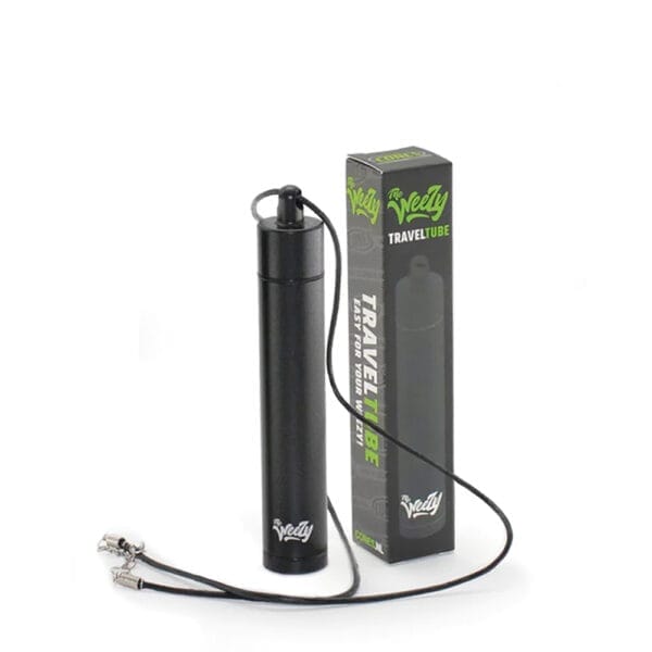 Weezy travel tube black - Edelhanf - Ihr Premium CBD Shop