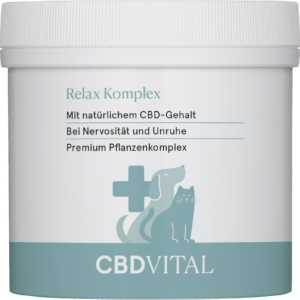 CBD VITAL VET Relax Komplex - CBD Ergänzungsfuttermittel Hunde Katzen