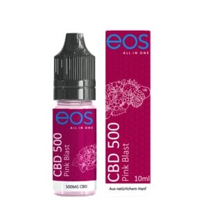 eos CBD Liquid 500mg - nach Wahl - eos pink blast eos pink blast - Edelhanf - Ihr Premium CBD Shop