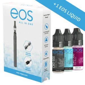 eos CBD Vape Pen + 1 eos CBD Liquids
