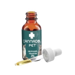 Cannadol Pet 3% Premium CBD Öl für Katzen - Cannadol Cat Dropper Cannadol Cat Dropper - Edelhanf - Ihr Premium CBD Shop