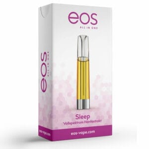 3 für 2 - eos Extraktkartuschen - eos Sleep Box Kartusche 2 eos Sleep Box Kartusche 2 - Edelhanf - Ihr Premium CBD Shop