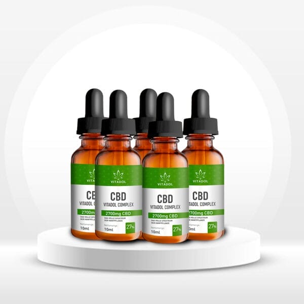 Vitadol Complex 27% 10ml CBD Öl 5er Set