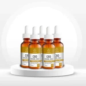 Vitadol Gold CBD Öl 10% 10ml 5er Set