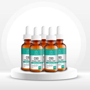 Vitadol Mint CBD Öl 10% 10ml 5er Set