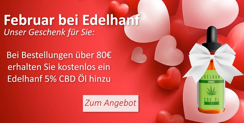 Februar Geschenk Edelhanf - Edelhanf - Ihr Premium CBD Shop