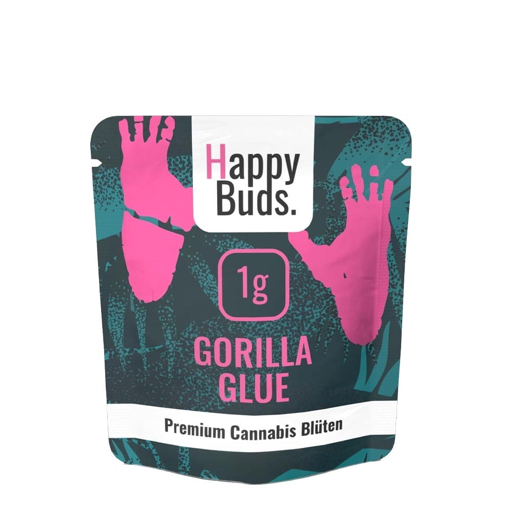 Gorilla Glue CBD Blüten 1g/3g - Happy Buds CBD Blueten gorilla glue 1gr Gorilla Glue CBD Blüten 1g/3g – Bild 2