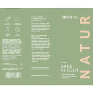 CBD Vital Badekugeln 3er Set - cbdvital cbd badekugel etikett cbdvital cbd badekugel etikett - Edelhanf - Ihr Premium CBD Shop