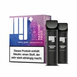 Marry Jane Kartuschen mit CBD & Nikotin - Passion Fruit